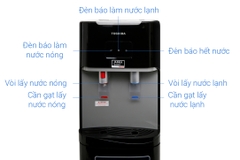 CÂY NƯỚC NÓNG LẠNH TOSHIBA W1669BV