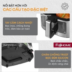 Nồi chiên không dầu FUJIHOME 10 lít A10DG