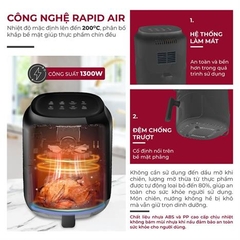 Nồi chiên không dầu FUJIHOME 3.2 lít A3B