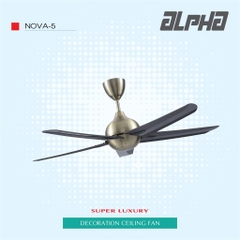 Quạt trần trang trí Alpha NOVA-5