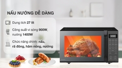 Lò vi sóng có nướng Panasonic NN-CT66MBYUE 27 lít