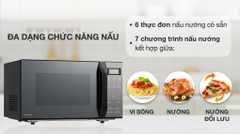 Lò vi sóng có nướng Panasonic NN-CT66MBYUE 27 lít