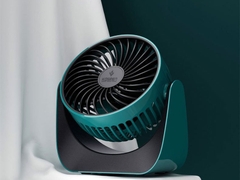 Quạt sạc để bàn tích điện xoay 360 độ Kosmen KM-F118