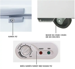 Tủ Đông Sanaky 180 Lít VH-2299HY2