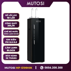 Máy Lọc Nước Nóng-Lạnh-Nguội-Ion Kiềm Hydrogen Mutosi MP-S199HIK