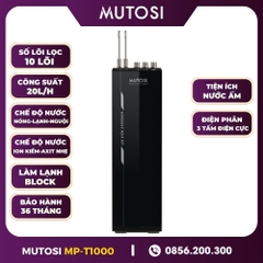 Máy Lọc Nước Điện Giải Ion Kiềm Hydrogen Mutosi MP-T1000