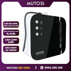 Máy Chuyển Đổi Nước Nóng Lạnh Ion Kiềm Hydrogen Mutosi MD-199H