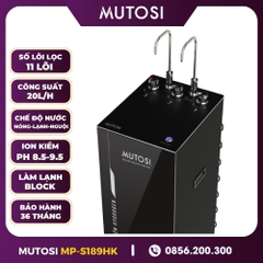 Máy Lọc Nước Nóng-Lạnh-Nguội-Ion Kiềm Hydrogen Mutosi MP-S189HK