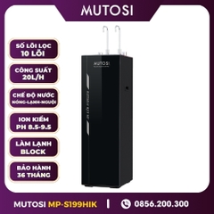 Máy Lọc Nước Nóng-Lạnh-Nguội-Ion Kiềm Hydrogen Mutosi MP-S199HIK