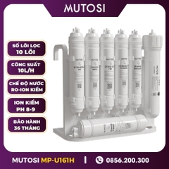Máy Lọc Nước Để Gầm Ion Kiềm Hydrogen Mutosi MP-U161H