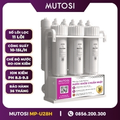 Máy Lọc Nước Để Gầm Ion Kiềm Hydrogen Mutosi MP-U28H
