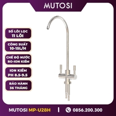 Máy Lọc Nước Để Gầm Ion Kiềm Hydrogen Mutosi MP-U28H