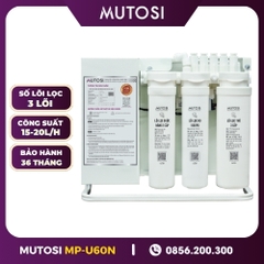 Máy Lọc Nước Để Gầm Lõi Thay Nhanh Mutosi MP-U60N