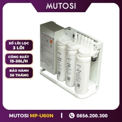 Máy Lọc Nước Để Gầm Lõi Thay Nhanh Mutosi MP-U60N