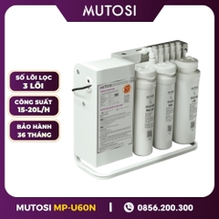 Máy Lọc Nước Để Gầm Lõi Thay Nhanh Mutosi MP-U60N