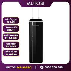 Máy Lọc Nước Điện Giải Ion Kiềm Hydrogen Mutosi MP-99PRO