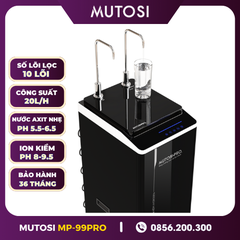 Máy Lọc Nước Điện Giải Ion Kiềm Hydrogen Mutosi MP-99PRO