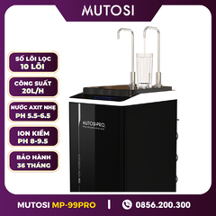 Máy Lọc Nước Điện Giải Ion Kiềm Hydrogen Mutosi MP-99PRO