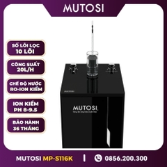 Máy Lọc Nước Ion Kiềm Hydrogen Mutosi MP-S116K