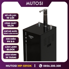Máy  Lọc Nước Nóng-Lạnh-Nguội-Ion Kiềm Hydrogen Mutosi MP-S910K