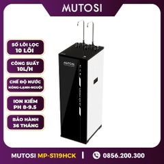 Máy Lọc Nước Nóng-Lạnh-Nguội-Ion Kiềm Hydrogen Mutosi MP-S119HCK