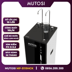 Máy Lọc Nước Nóng-Lạnh-Nguội-Ion Kiềm Hydrogen Mutosi MP-S119HCK