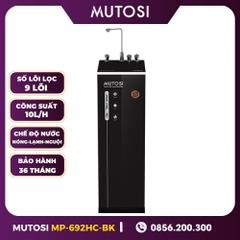 Máy Lọc Nước Nóng Lạnh Nguội 9 Lõi Mutosi MP-692HC-BK