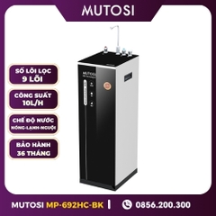 Máy Lọc Nước Nóng Lạnh Nguội 9 Lõi Mutosi MP-692HC-BK