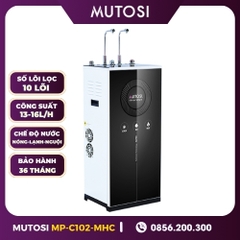 Máy Lọc Nước Nóng Lạnh Nguội 10 Lõi Mutosi MP-C102-MHC