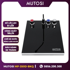 Máy Lọc Nước Nóng Lạnh Nguội 8 Lõi Mutosi Hydrogen MP-350D-BKQ