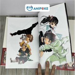 Artbook thanh gươm diệt quỷ gốc Nhật Demon Slayer: Kimetsu No Yaiba Gotoge Koyoharu Nhập từ Nhật - AB03
