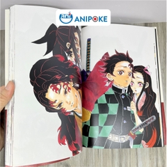 Artbook thanh gươm diệt quỷ gốc Nhật Demon Slayer: Kimetsu No Yaiba Gotoge Koyoharu Nhập từ Nhật - AB03