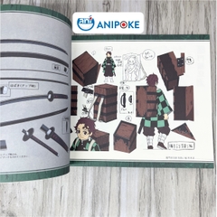 Artbook gốc Ufotable Kimetsu no Yaiba Thiết kế Nhân vật và bối cảnh anime artbook vol 1 Nhập từ Nhật - AB13