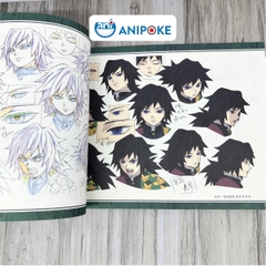 Artbook gốc Ufotable Kimetsu no Yaiba Thiết kế Nhân vật và bối cảnh anime artbook vol 1 Nhập từ Nhật - AB13