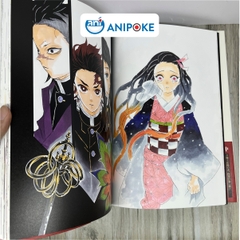 Artbook thanh gươm diệt quỷ gốc Nhật Demon Slayer: Kimetsu No Yaiba Gotoge Koyoharu Nhập từ Nhật - AB03