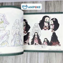 Artbook gốc Ufotable Kimetsu no Yaiba Thiết kế Nhân vật và bối cảnh anime artbook vol 1 Nhập từ Nhật - AB13