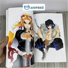 Artbook thanh gươm diệt quỷ gốc Nhật Demon Slayer: Kimetsu No Yaiba Gotoge Koyoharu Nhập từ Nhật - AB03