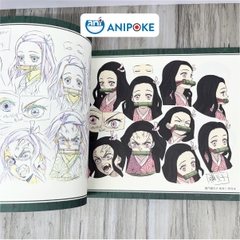 Artbook gốc Ufotable Kimetsu no Yaiba Thiết kế Nhân vật và bối cảnh anime artbook vol 1 Nhập từ Nhật - AB13