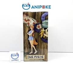 Mô hình Nami The grandline lady One Piece Đảo Hải Tặc mới, full seal, hàng nội Nhật chính hãng Bandai - FG06 A