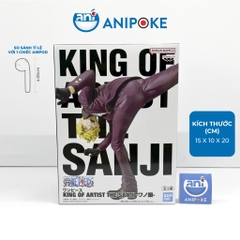 Mô hình Sanji  King of The artist  One Piece Đảo Hải Tặc mới, full seal, hàng nội Nhật chính hãng Bandai F29-11