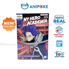 Mô hình Hitoshi Shinso My Hero Academia (Học Viện Anh Hùng) Bravegraph 2 vol 1chính hãng Bandai, FG11-KL