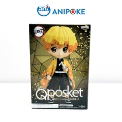 Mô hình Zenitsu vol 2A Qposket Kimetsu no yaiba Thanh gươm diệt quỷ chính hãng Bandai, ( nguyên box) f54-12