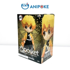 Mô hình Zenitsu vol 2A Qposket Kimetsu no yaiba Thanh gươm diệt quỷ chính hãng Bandai, ( nguyên box) f54-12