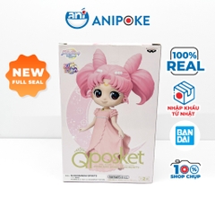 Mô hình Công chúa Usagi SL mẫu A, Thủy thủ mặt trăng Sailor moon enternal hàng mới, Qposket  chính hãng Bandai, F18-20