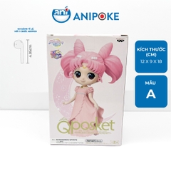 Mô hình Công chúa Usagi SL mẫu A, Thủy thủ mặt trăng Sailor moon enternal hàng mới, Qposket  chính hãng Bandai, F18-20