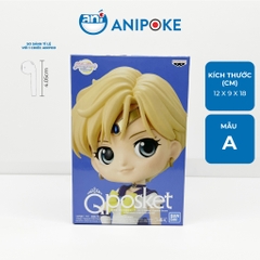 Mô hình Super Sailor Uranus, Thủy thủ Sao Thiên Vương new Qposket Bandai, hàng nội Nhật F19-11