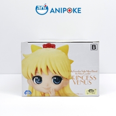 Mô hình Công chúa sao Kim mẫu B Sailor Venus, Thủy thủ sao kim, full box Qposket  hàng nội địa Nhật F16-F