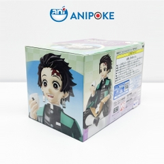 Mô hình Tanjiro  ăn cơm nắm Kimetsu no yaiba Thanh gươm diệt quỷ chính hãng (Nhập từ Nhật Full box) F9-F