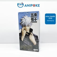 Mô hình Satoru Gojo kéo bịt mắt đen - Jujutsu Kaisen Chú Thuật hồi chiến,  chính hãng Taito, (Nhập Nhật Full box) F5-M