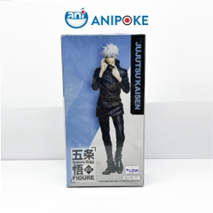 Mô hình Satoru Gojo kéo bịt mắt đen - Jujutsu Kaisen Chú Thuật hồi chiến,  chính hãng Taito, (Nhập Nhật Full box) F5-M